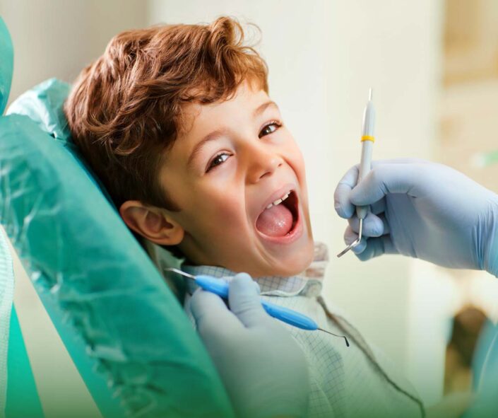 Vaikų dantų gydymo paslauga
